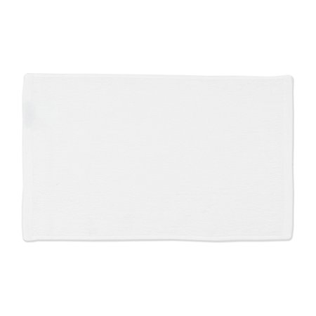 TOWELSOFT Light Weight Terry 100% cotton Sports Face Towel 11 inch x 18 inch White Face-EL1410-WE